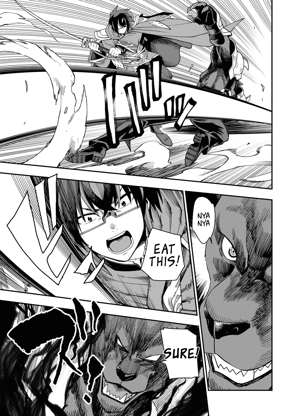 Konjiki no Moji Tsukai - Yuusha Yonin ni Makikomareta Unique Cheat Chapter 67 page 9 - Chapter 67: Glimpse of a Hero, Part 2