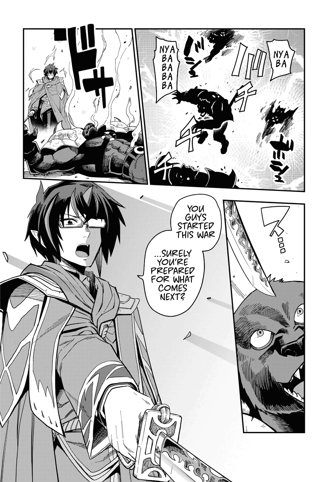 Konjiki no Moji Tsukai - Yuusha Yonin ni Makikomareta Unique Cheat Chapter 68 page 20 - Chapter 68: Glimpse of a Hero, Part 3