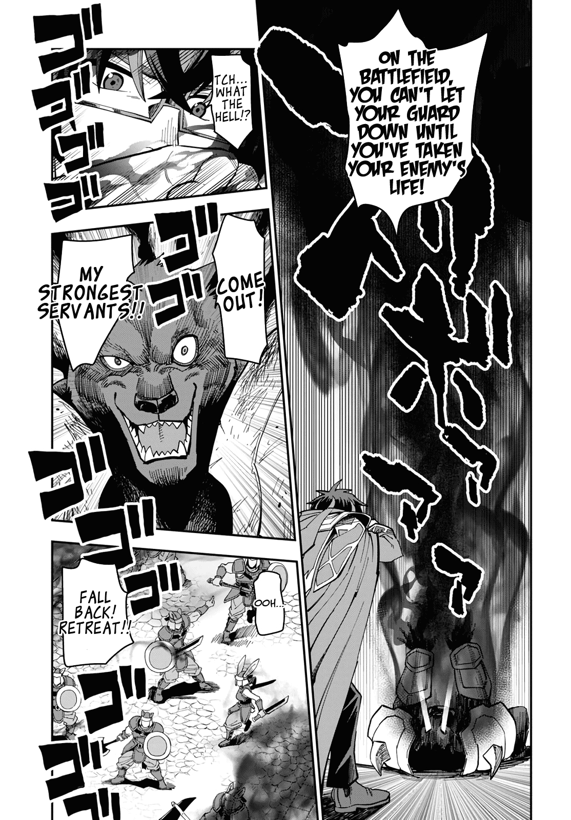 Konjiki no Moji Tsukai - Yuusha Yonin ni Makikomareta Unique Cheat Chapter 68 page 25 - Chapter 68: Glimpse of a Hero, Part 3