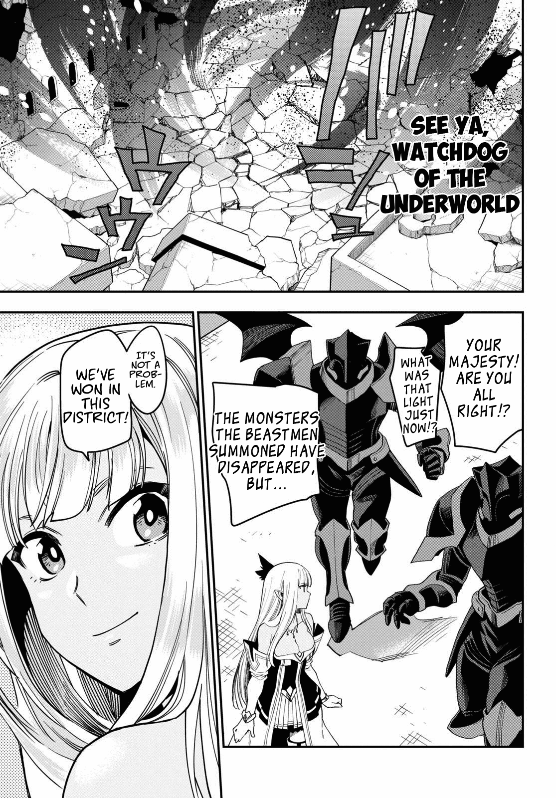 Konjiki no Moji Tsukai - Yuusha Yonin ni Makikomareta Unique Cheat Chapter 69 page 16 - Chapter 69: Glimpse of a Hero, Part 4