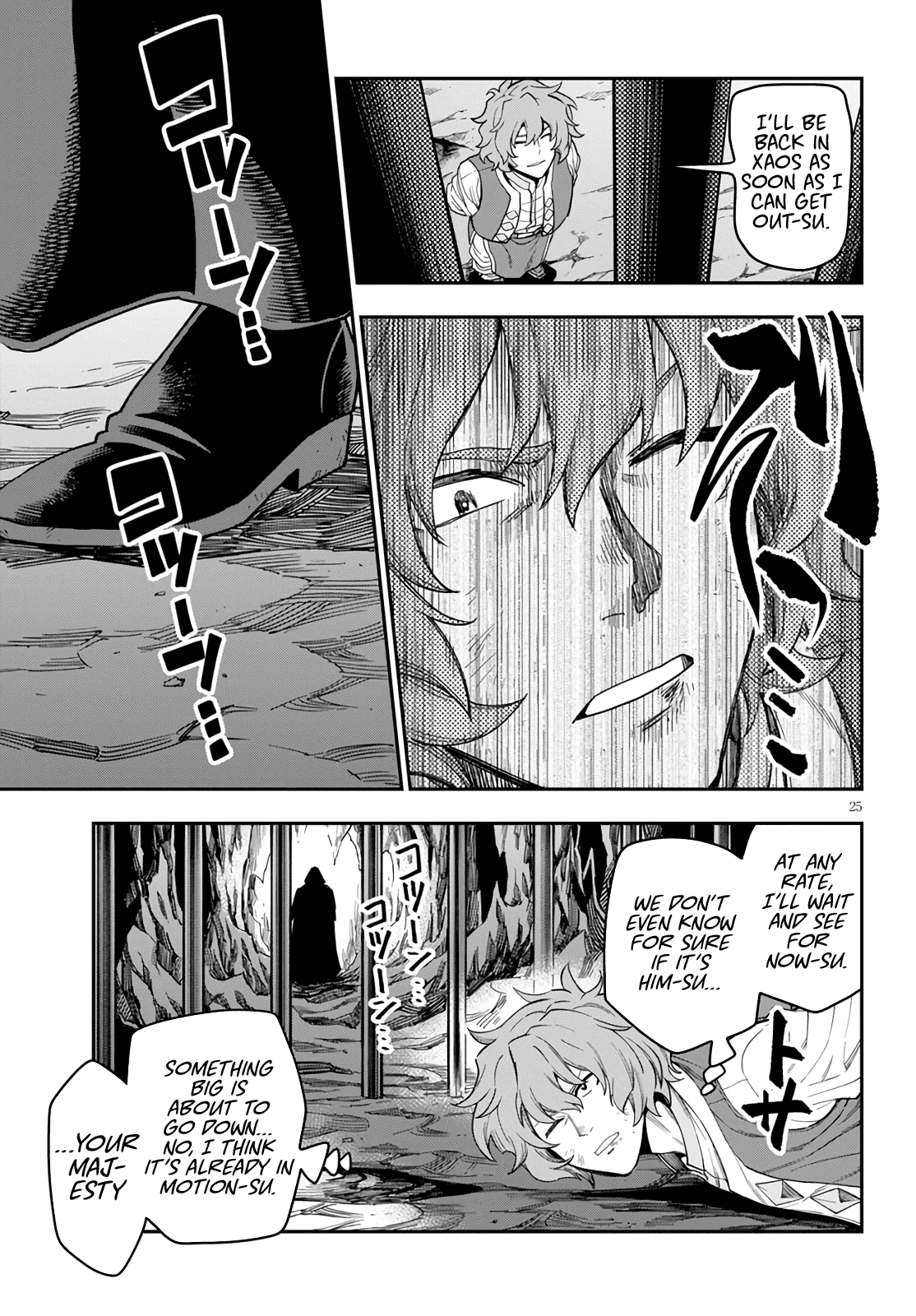 Konjiki no Moji Tsukai - Yuusha Yonin ni Makikomareta Unique Cheat Chapter 69 page 24 - Chapter 69: Glimpse of a Hero, Part 4