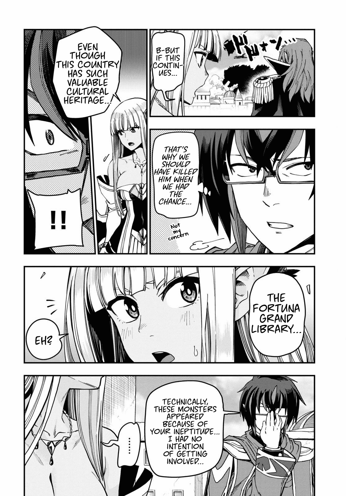 Konjiki no Moji Tsukai - Yuusha Yonin ni Makikomareta Unique Cheat Chapter 69 page 4 - Chapter 69: Glimpse of a Hero, Part 4