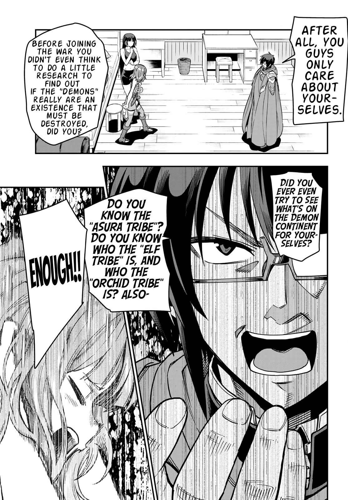 Konjiki no Moji Tsukai - Yuusha Yonin ni Makikomareta Unique Cheat Chapter 70 page 19 - Chapter 70