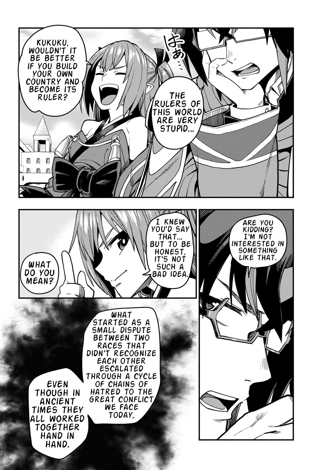 Konjiki no Moji Tsukai - Yuusha Yonin ni Makikomareta Unique Cheat Chapter 70 page 26 - Chapter 70