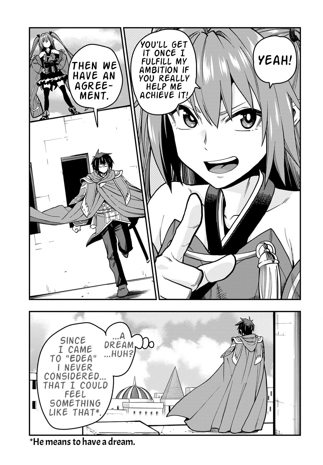 Konjiki no Moji Tsukai - Yuusha Yonin ni Makikomareta Unique Cheat Chapter 70 page 34 - Chapter 70