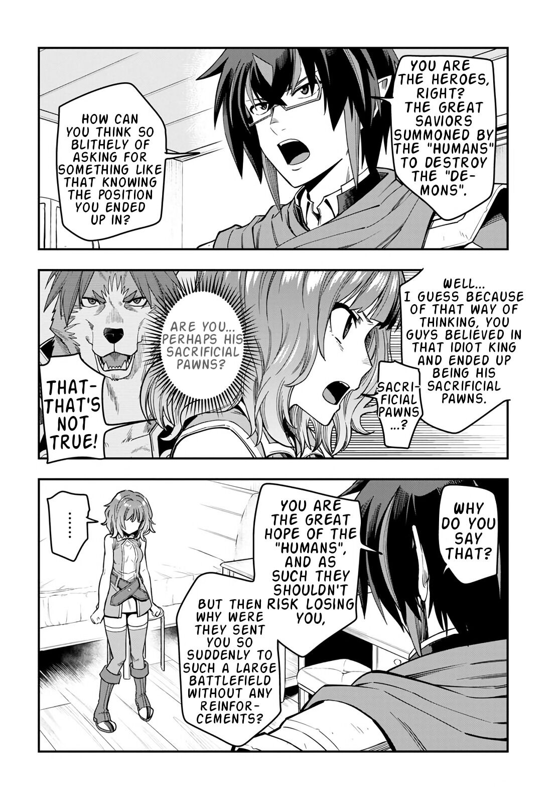Konjiki no Moji Tsukai - Yuusha Yonin ni Makikomareta Unique Cheat Chapter 70 page 6 - Chapter 70