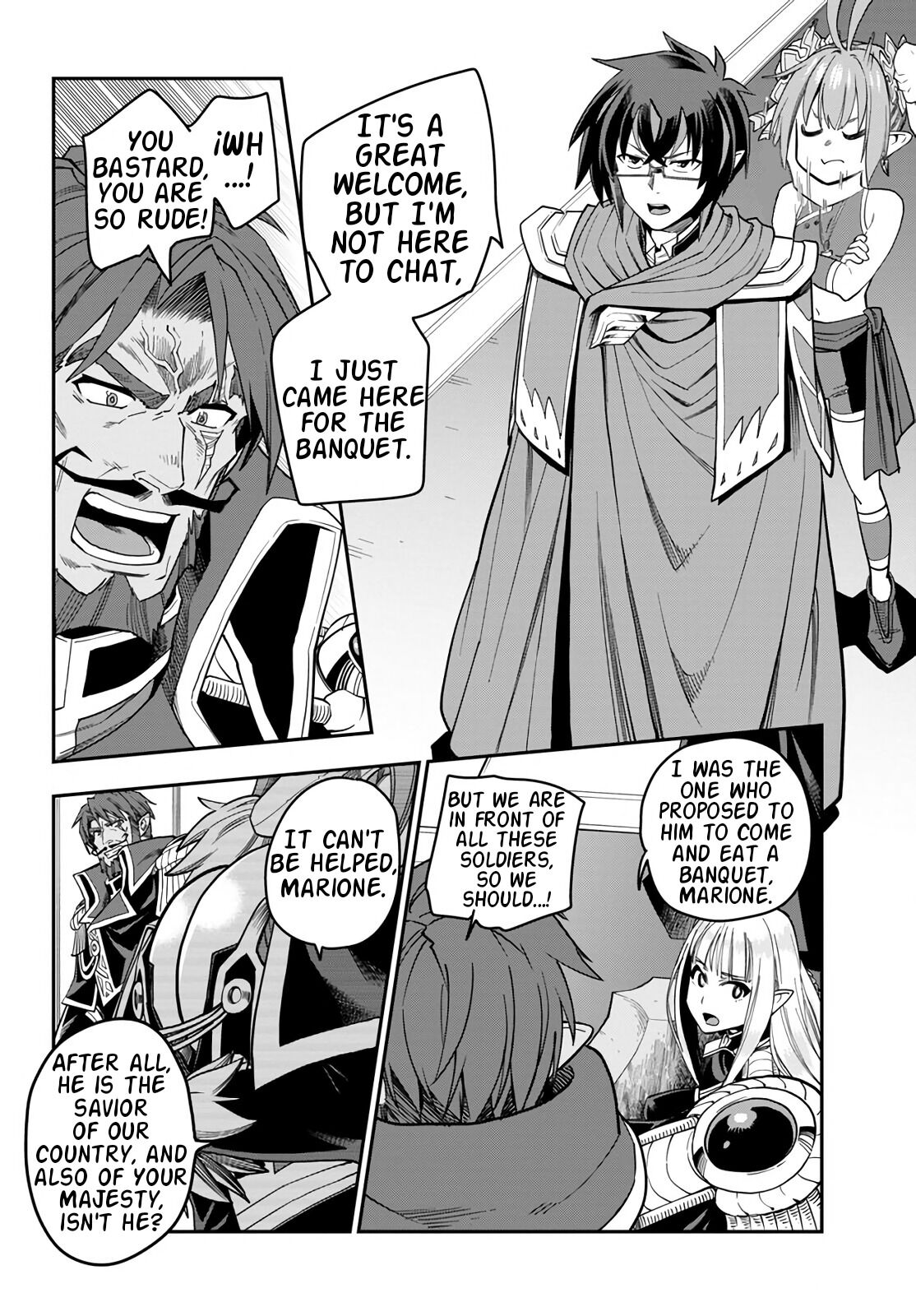 Konjiki no Moji Tsukai - Yuusha Yonin ni Makikomareta Unique Cheat Chapter 71 page 21 - Chapter 71