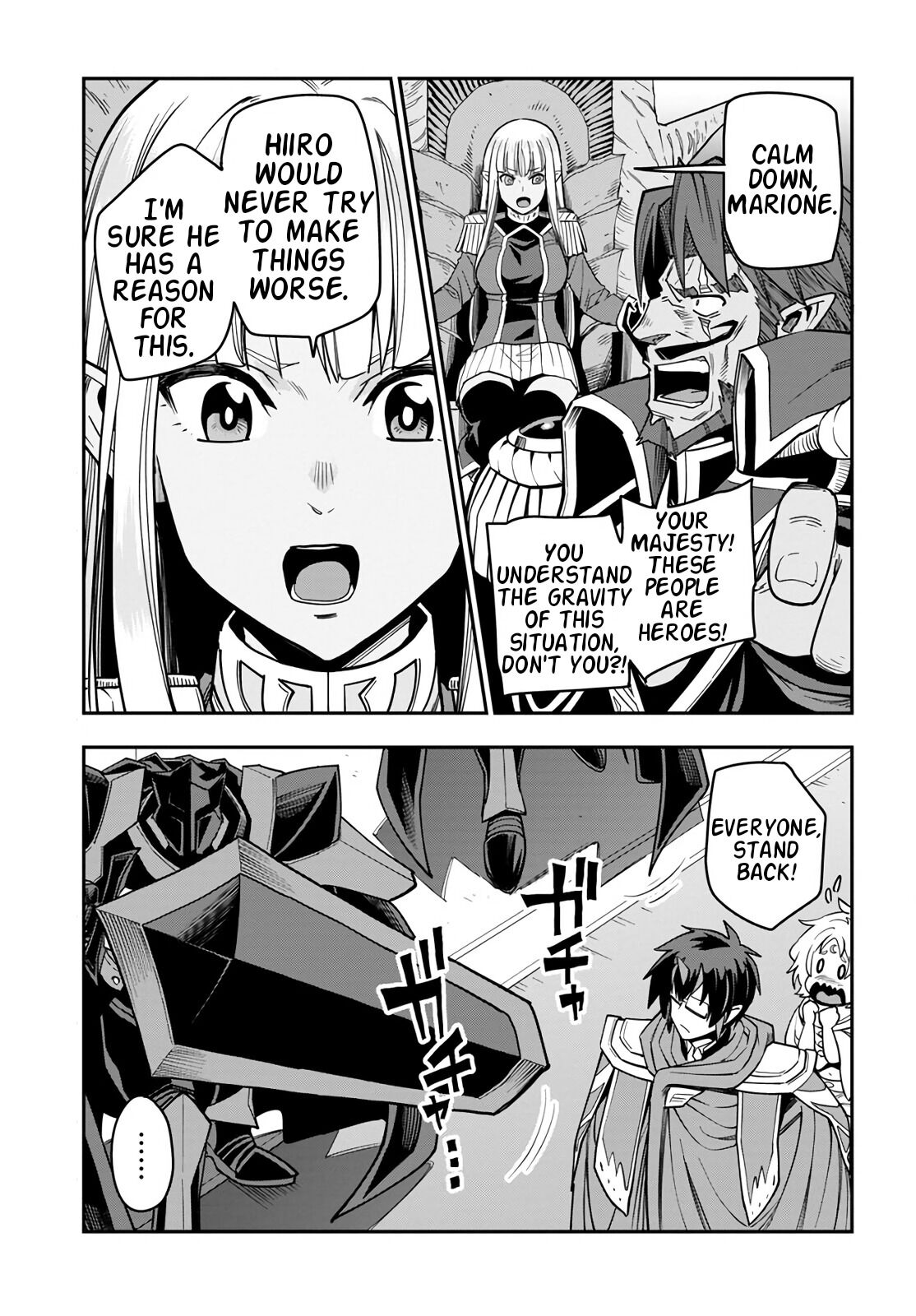 Konjiki no Moji Tsukai - Yuusha Yonin ni Makikomareta Unique Cheat Chapter 71 page 26 - Chapter 71