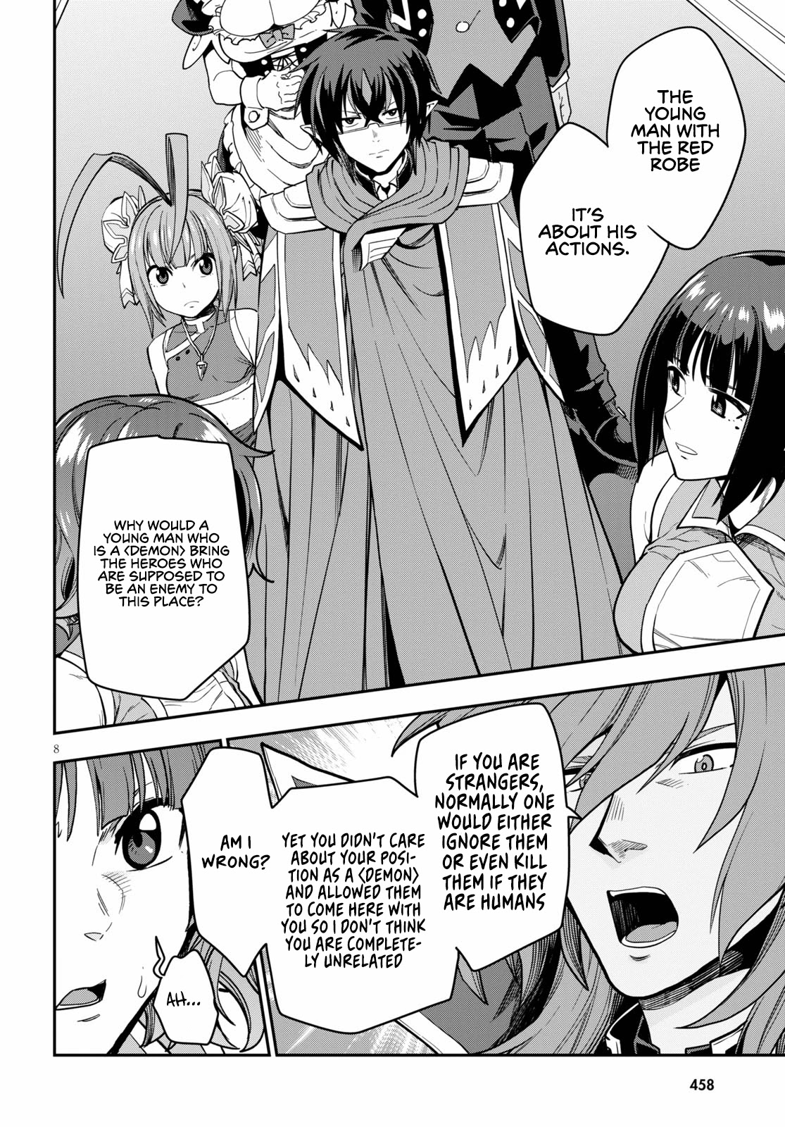 Konjiki no Moji Tsukai - Yuusha Yonin ni Makikomareta Unique Cheat Chapter 72 page 10 - Chapter 72