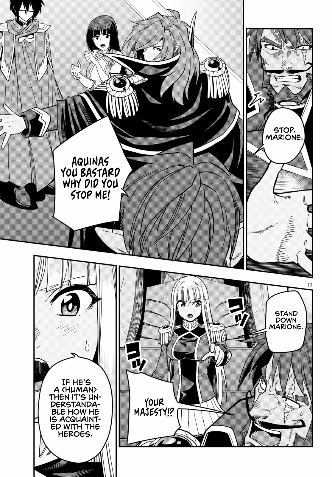 Konjiki no Moji Tsukai - Yuusha Yonin ni Makikomareta Unique Cheat Chapter 72 page 15 - Chapter 72