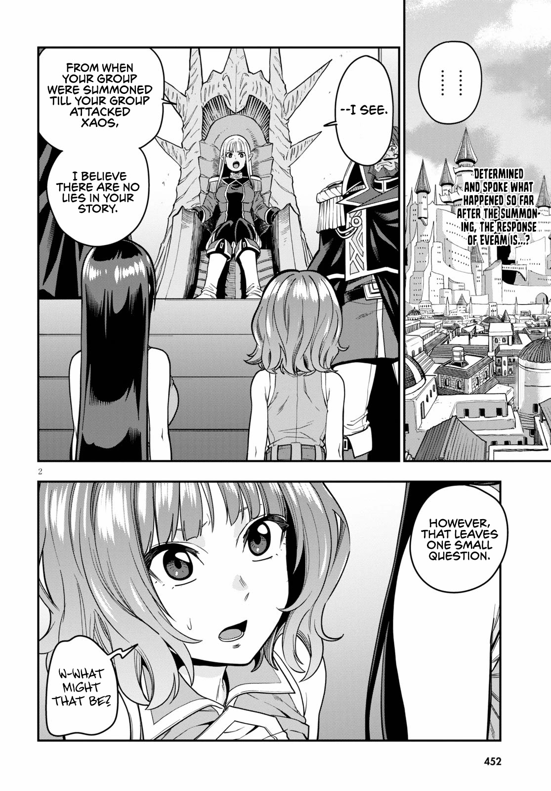 Konjiki no Moji Tsukai - Yuusha Yonin ni Makikomareta Unique Cheat Chapter 72 page 4 - Chapter 72
