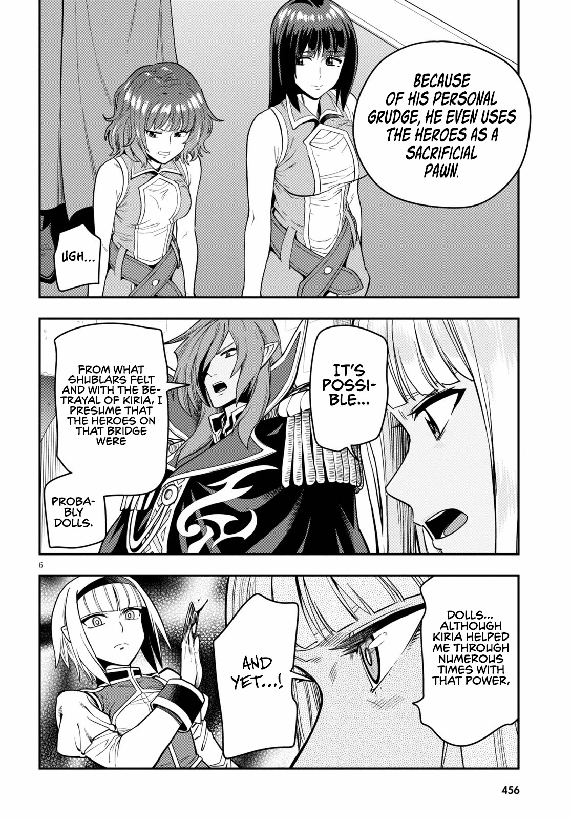 Konjiki no Moji Tsukai - Yuusha Yonin ni Makikomareta Unique Cheat Chapter 72 page 8 - Chapter 72