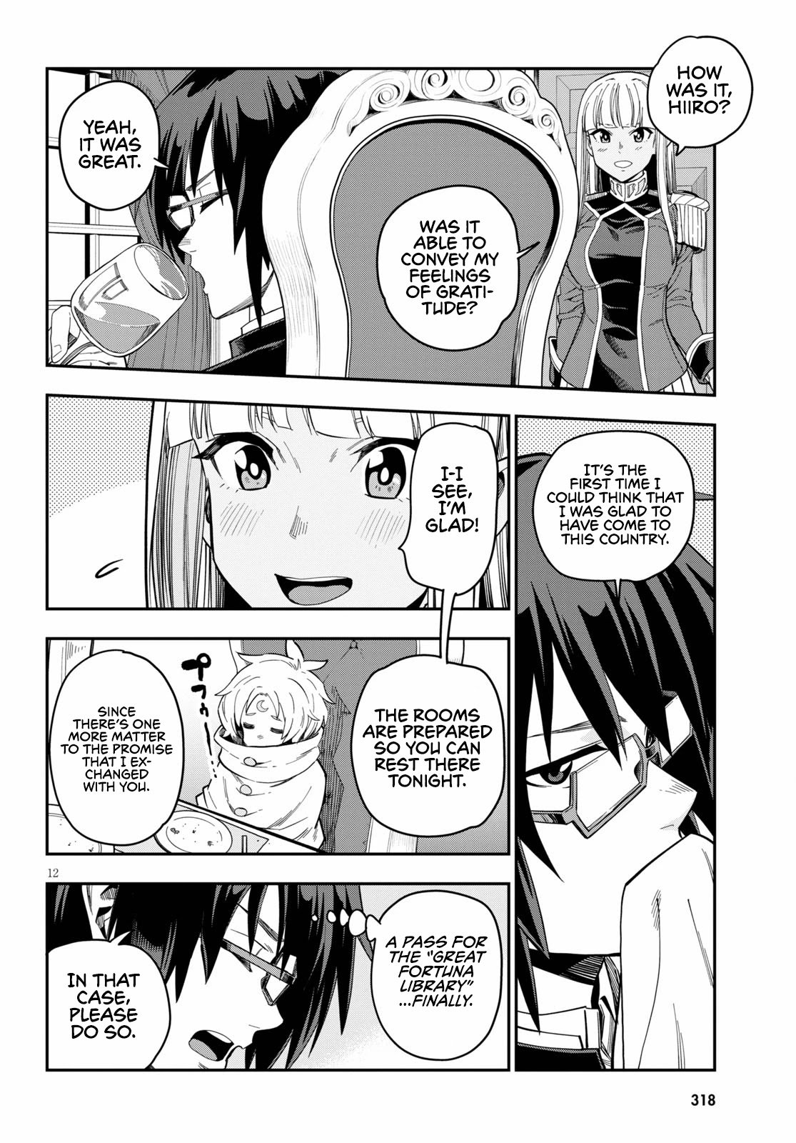 Konjiki no Moji Tsukai - Yuusha Yonin ni Makikomareta Unique Cheat Chapter 73 page 13 - Chapter 73