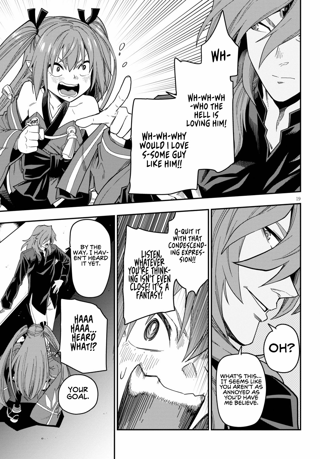 Konjiki no Moji Tsukai - Yuusha Yonin ni Makikomareta Unique Cheat Chapter 73 page 20 - Chapter 73