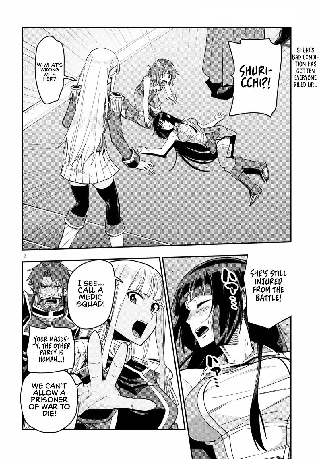 Konjiki no Moji Tsukai - Yuusha Yonin ni Makikomareta Unique Cheat Chapter 73 page 4 - Chapter 73