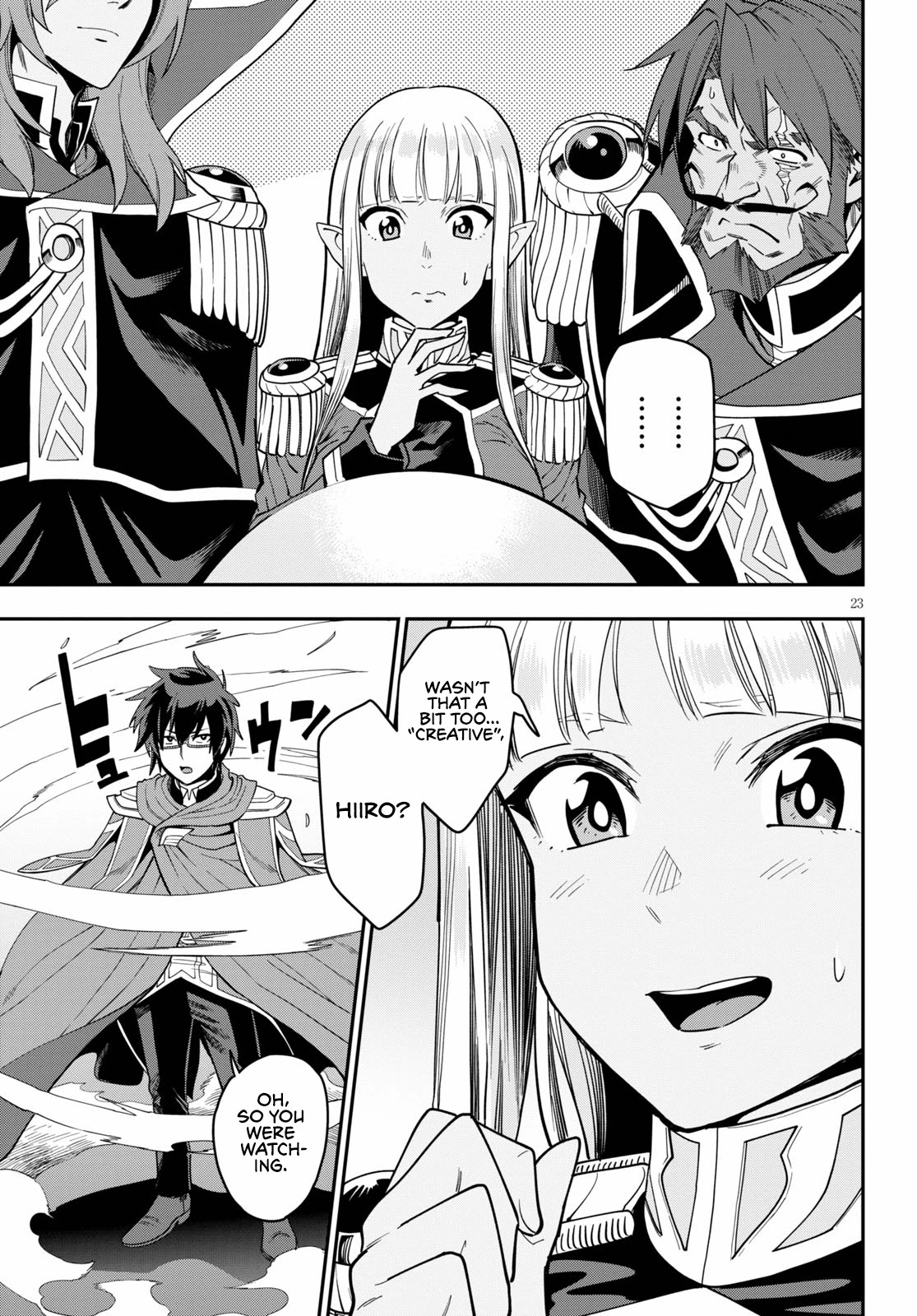 Konjiki no Moji Tsukai - Yuusha Yonin ni Makikomareta Unique Cheat Chapter 74 page 24 - Chapter 74