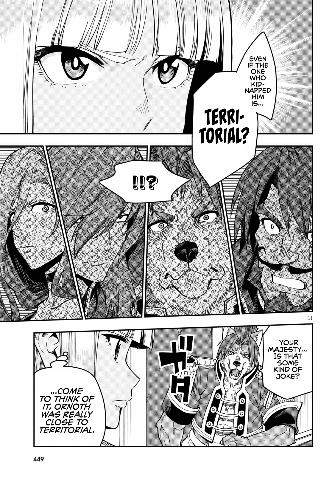 Konjiki no Moji Tsukai - Yuusha Yonin ni Makikomareta Unique Cheat Chapter 75 page 13 - Chapter 75
