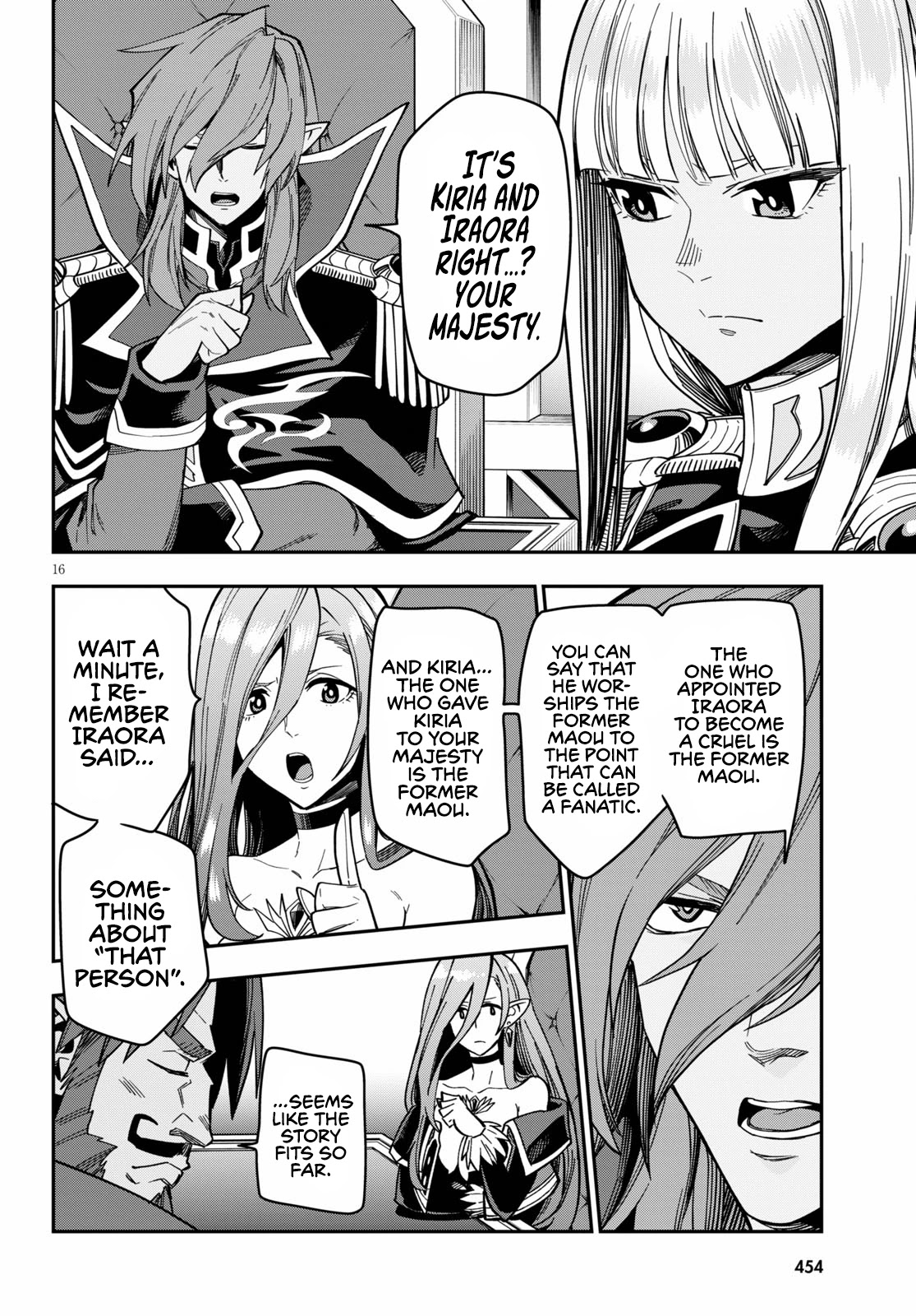 Konjiki no Moji Tsukai - Yuusha Yonin ni Makikomareta Unique Cheat Chapter 75 page 18 - Chapter 75