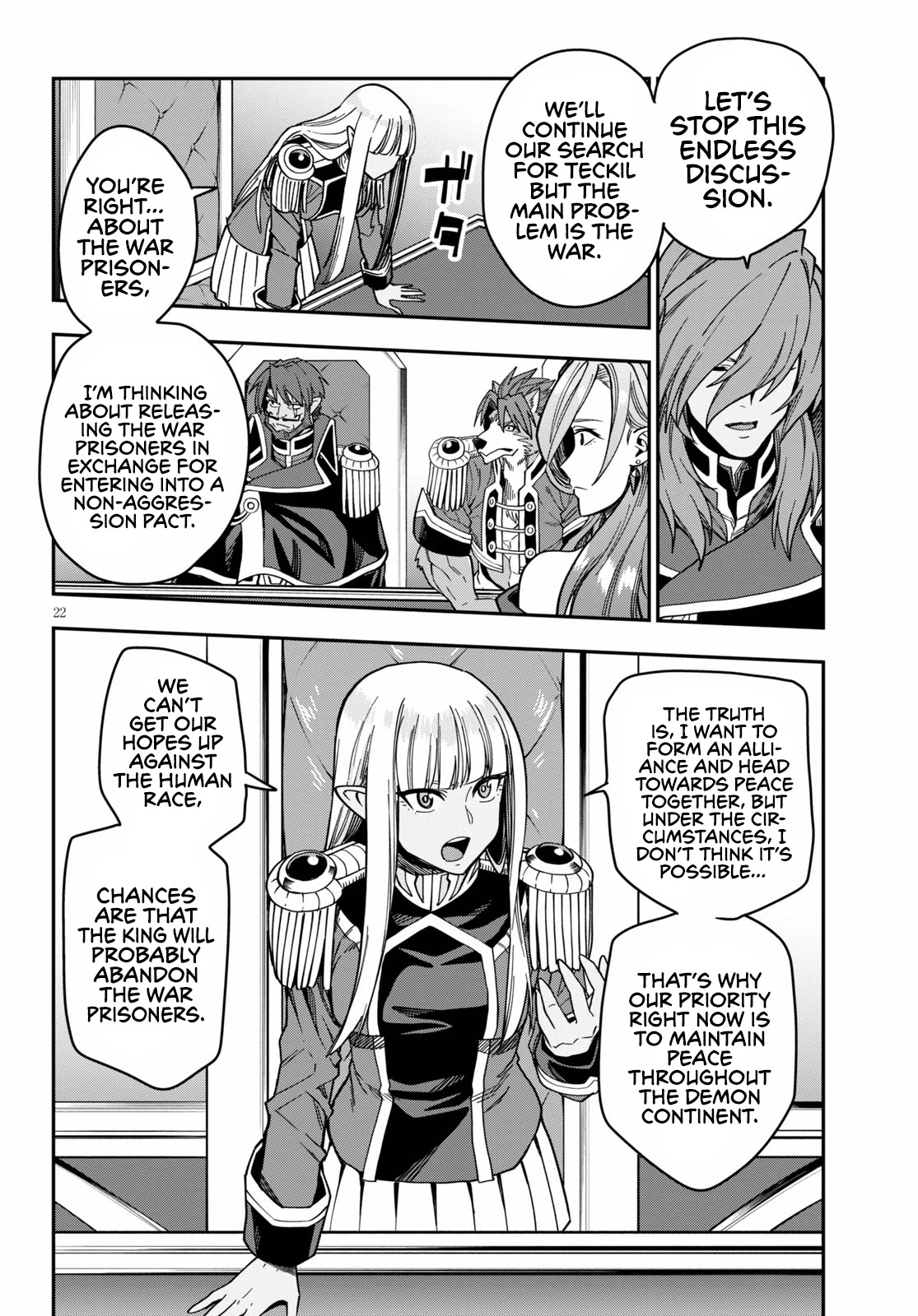 Konjiki no Moji Tsukai - Yuusha Yonin ni Makikomareta Unique Cheat Chapter 75 page 24 - Chapter 75