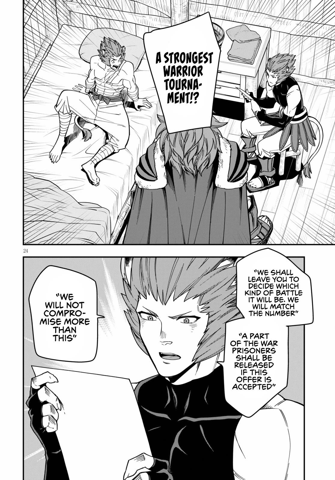 Konjiki no Moji Tsukai - Yuusha Yonin ni Makikomareta Unique Cheat Chapter 75 page 26 - Chapter 75