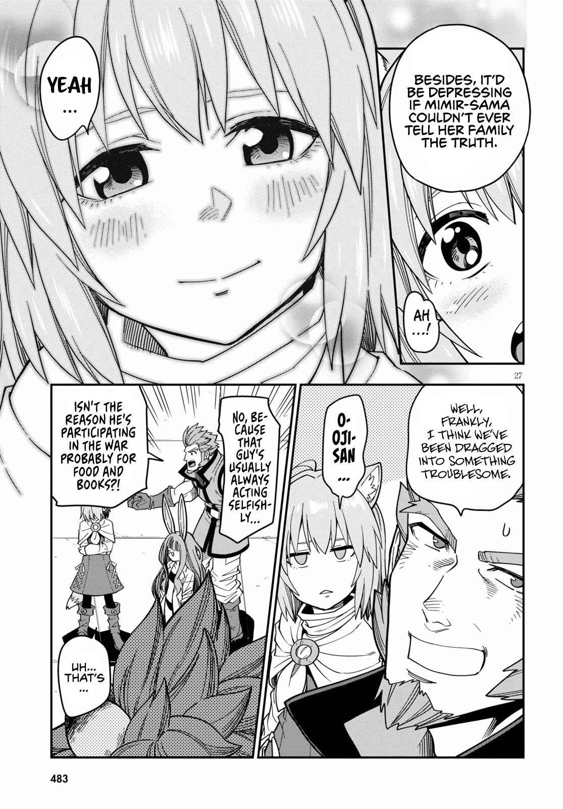 Konjiki no Moji Tsukai - Yuusha Yonin ni Makikomareta Unique Cheat Chapter 76 page 30 - Chapter 76