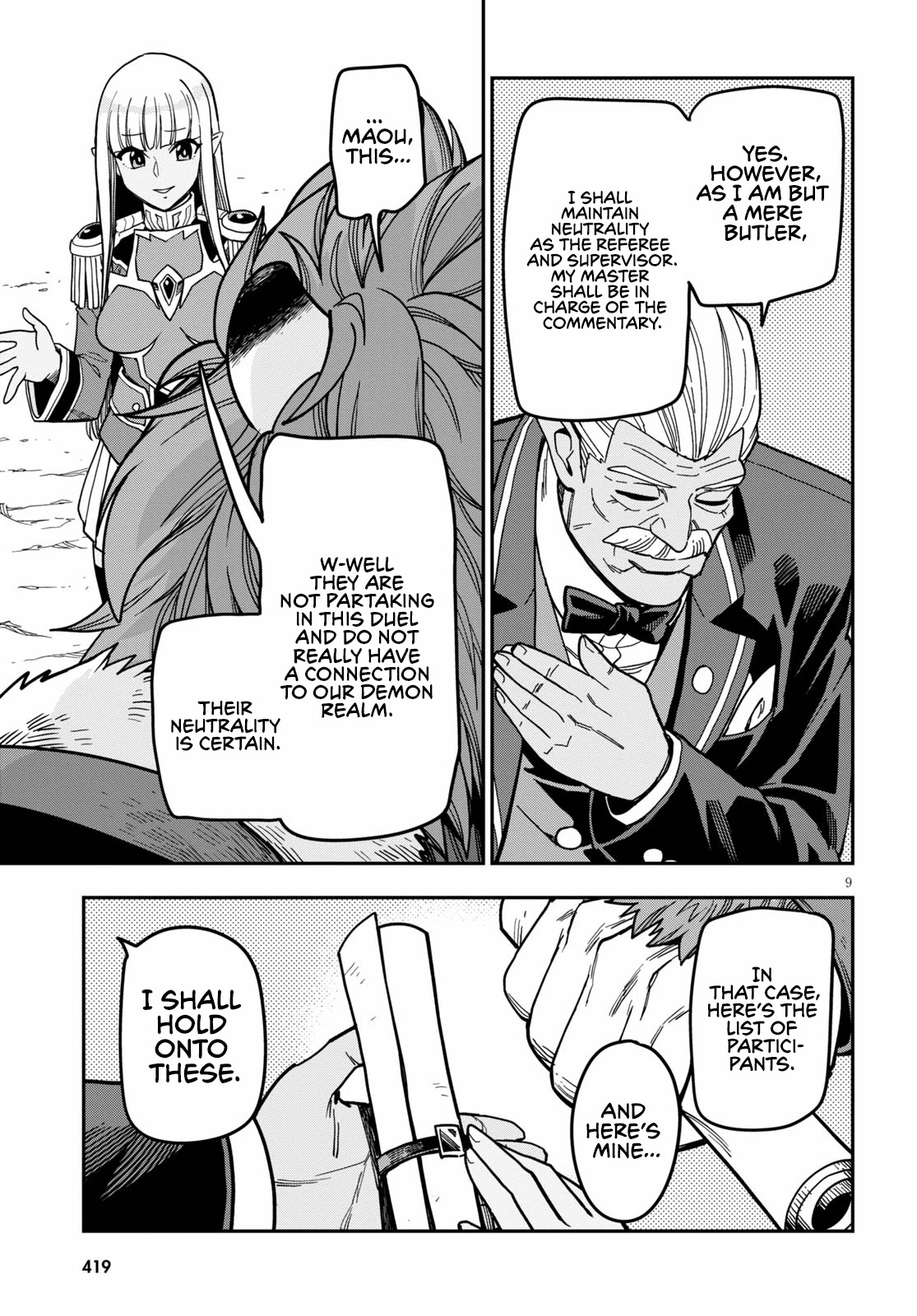 Konjiki no Moji Tsukai - Yuusha Yonin ni Makikomareta Unique Cheat Chapter 80 page 11 - Chapter 80: The Astonishing First Battle, Part 1
