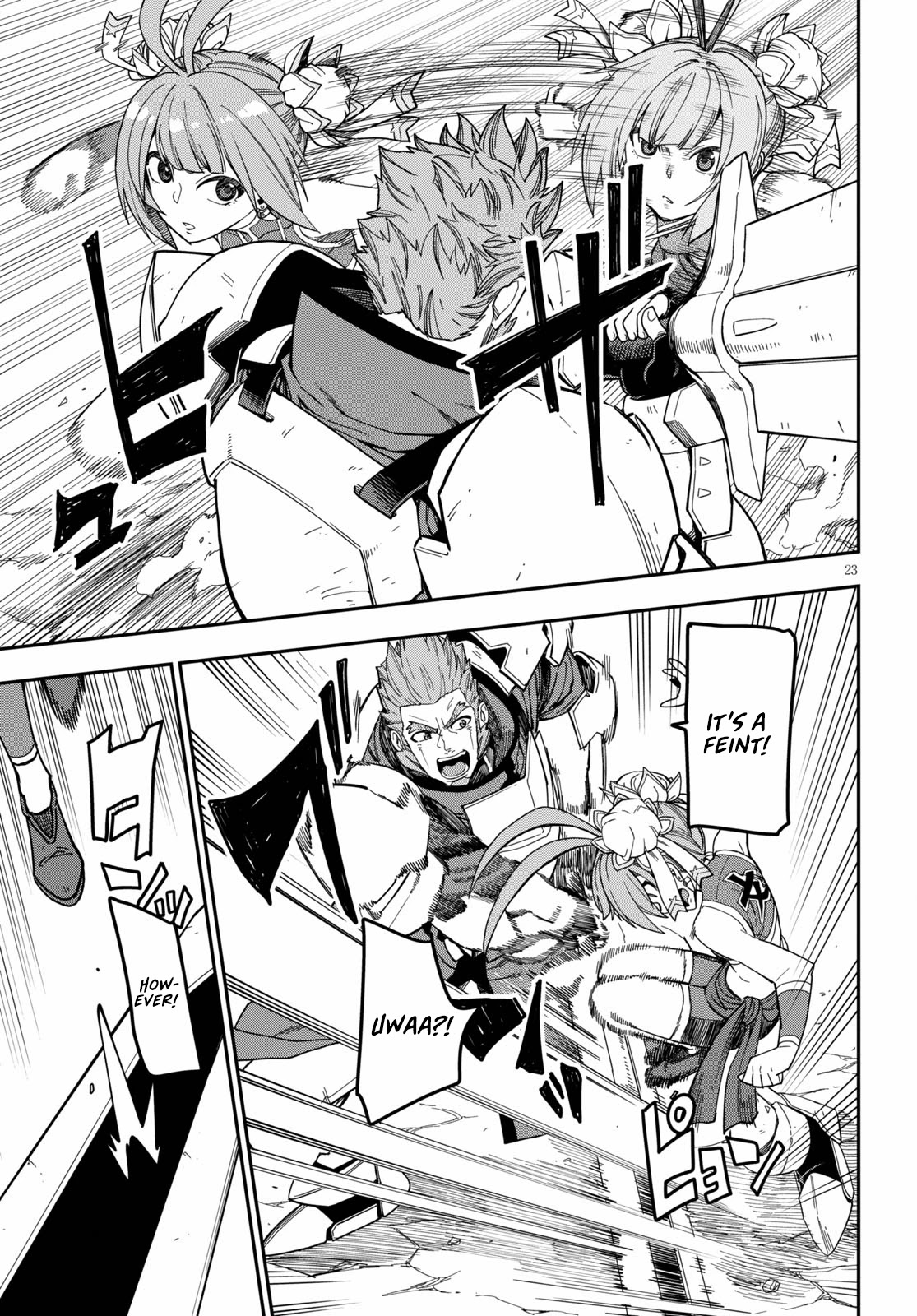 Konjiki no Moji Tsukai - Yuusha Yonin ni Makikomareta Unique Cheat Chapter 80 page 25 - Chapter 80: The Astonishing First Battle, Part 1