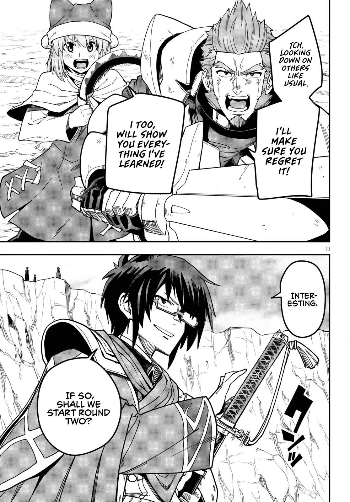 Konjiki no Moji Tsukai - Yuusha Yonin ni Makikomareta Unique Cheat Chapter 81 page 15 - Chapter 81: The Astonishing First Battle, Part 2