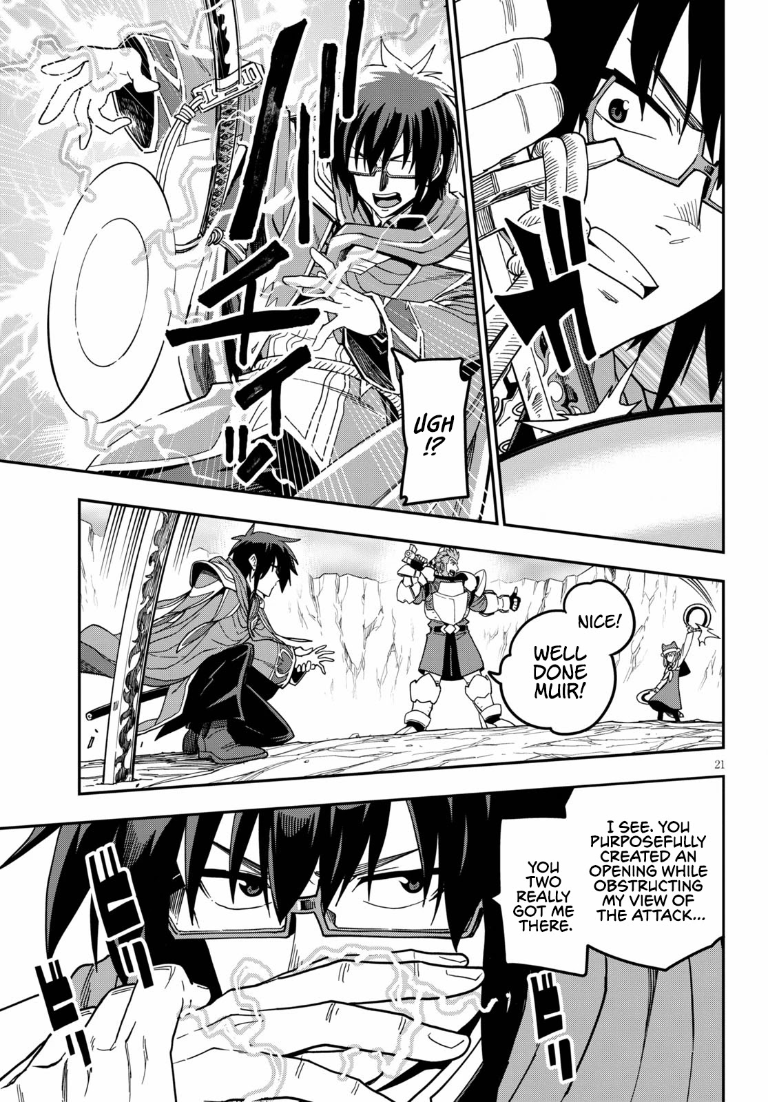 Konjiki no Moji Tsukai - Yuusha Yonin ni Makikomareta Unique Cheat Chapter 81 page 25 - Chapter 81: The Astonishing First Battle, Part 2