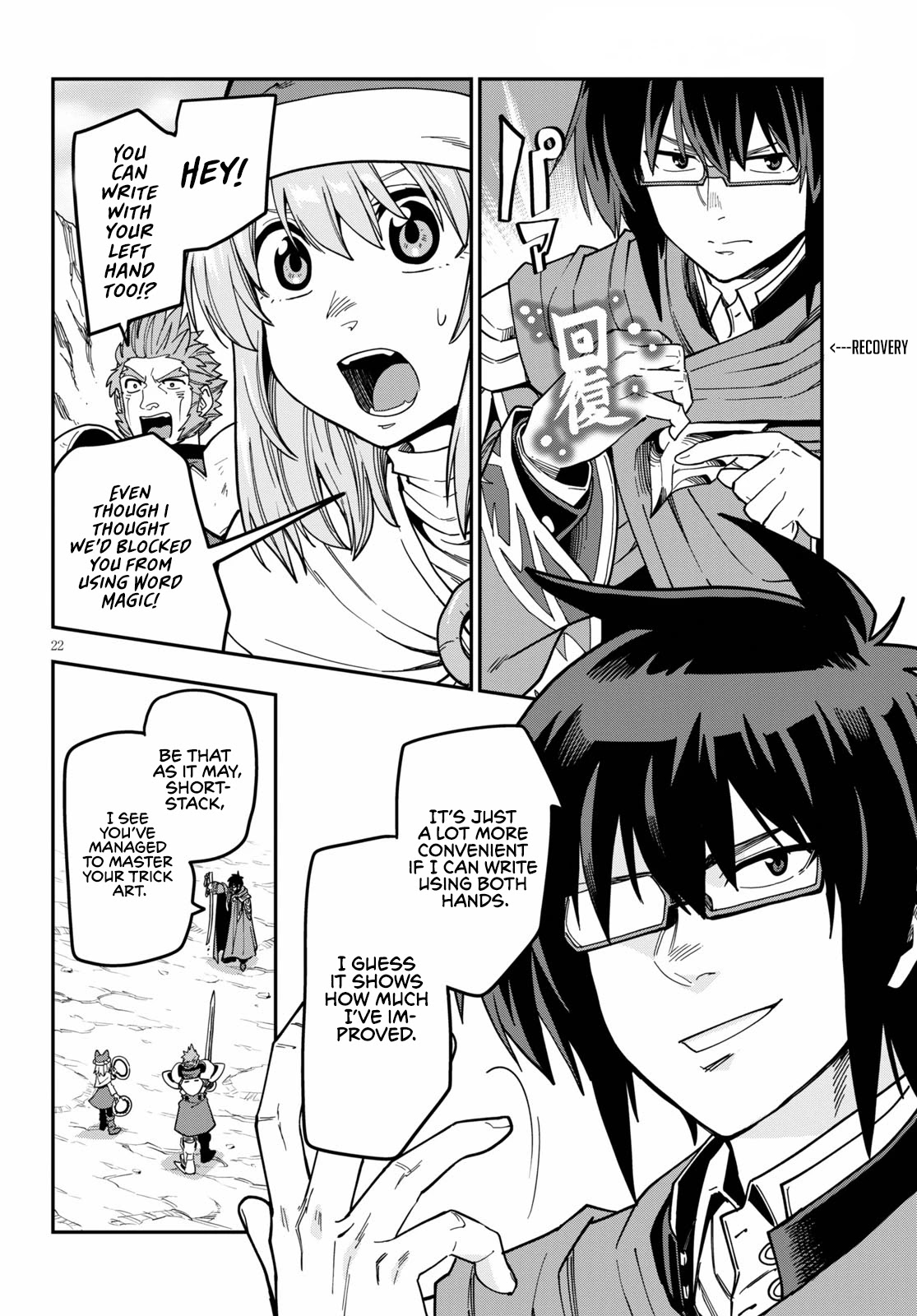 Konjiki no Moji Tsukai - Yuusha Yonin ni Makikomareta Unique Cheat Chapter 81 page 26 - Chapter 81: The Astonishing First Battle, Part 2