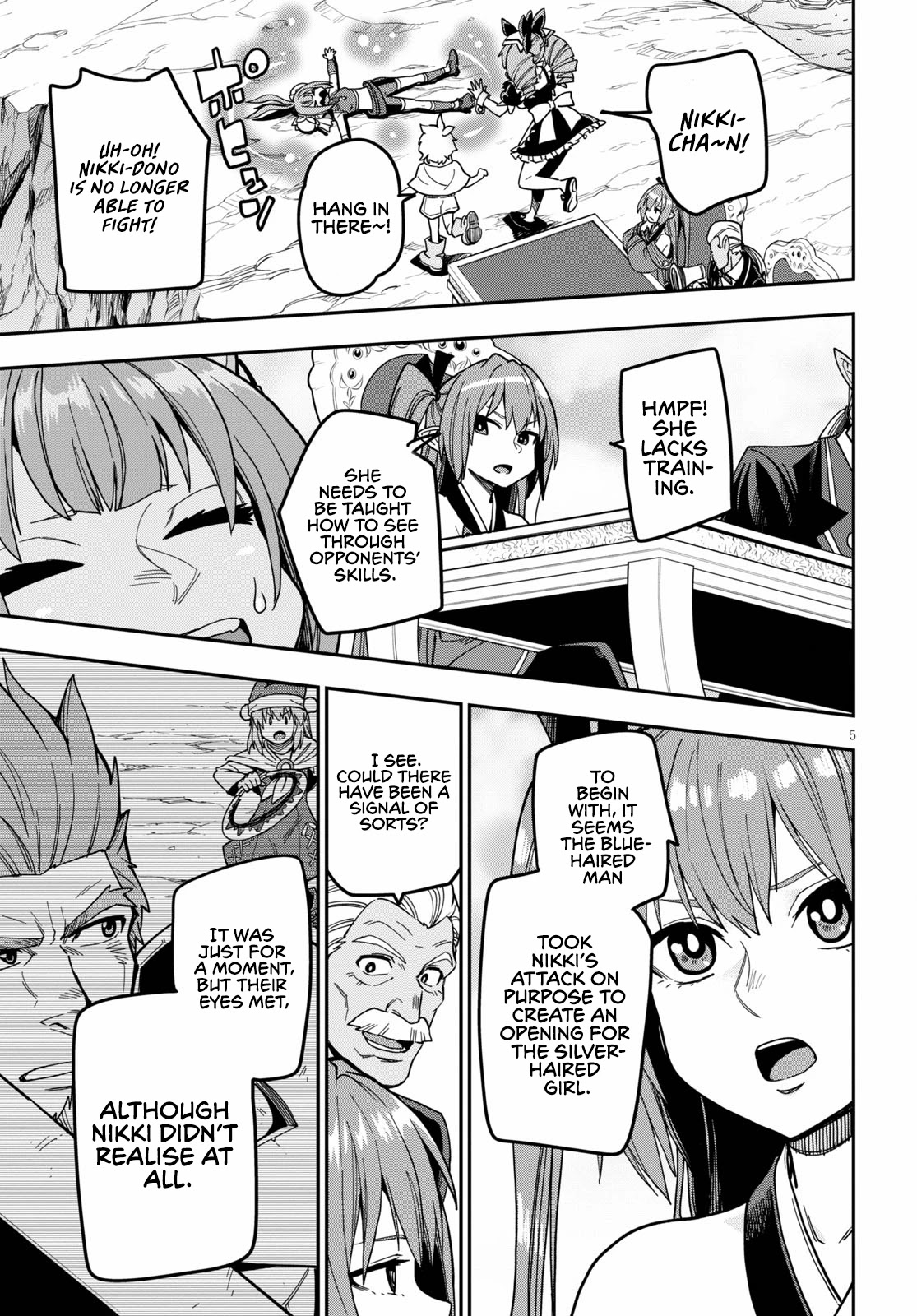 Konjiki no Moji Tsukai - Yuusha Yonin ni Makikomareta Unique Cheat Chapter 81 page 9 - Chapter 81: The Astonishing First Battle, Part 2