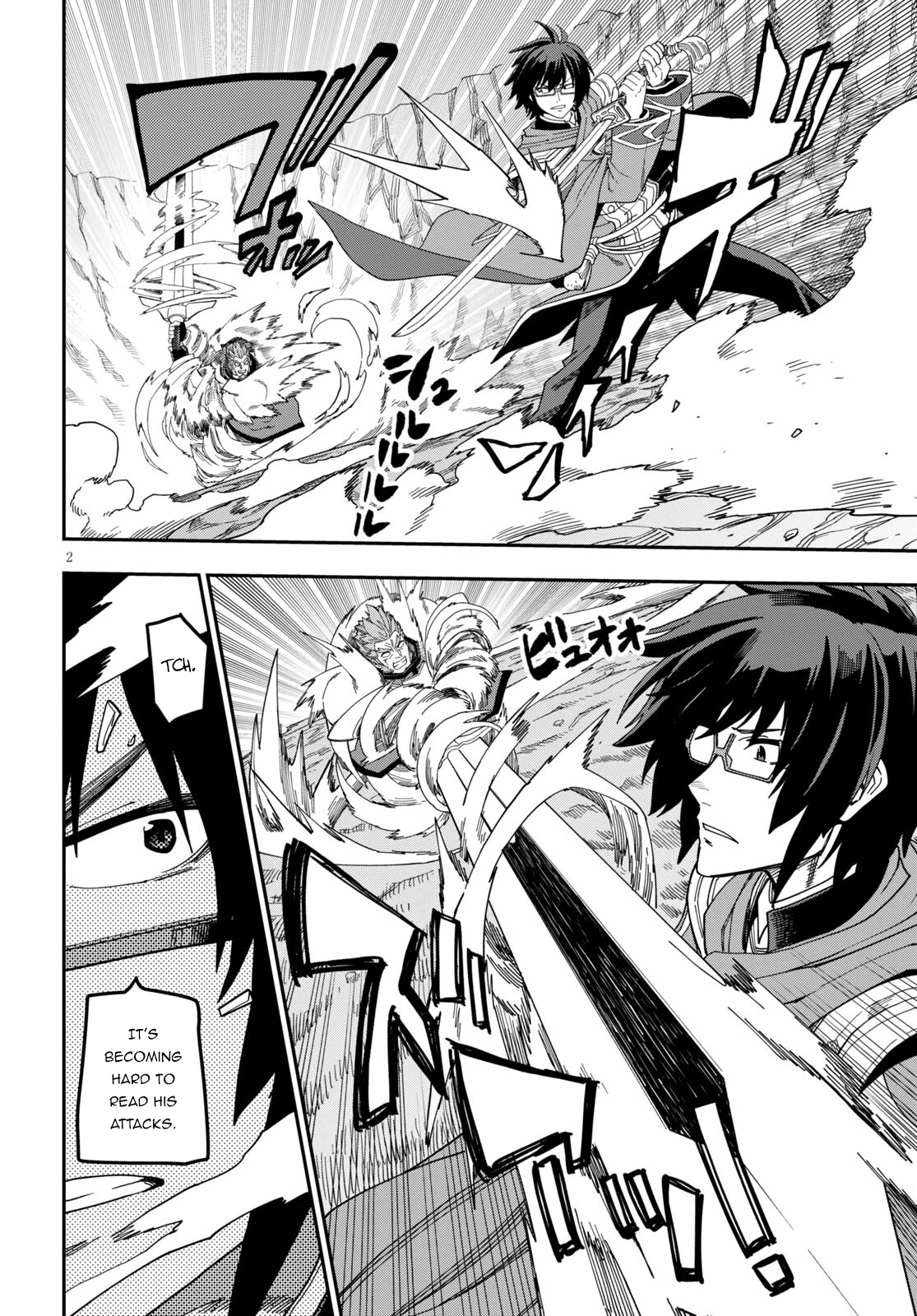 Konjiki no Moji Tsukai - Yuusha Yonin ni Makikomareta Unique Cheat Chapter 82 page 3 - Chapter 82