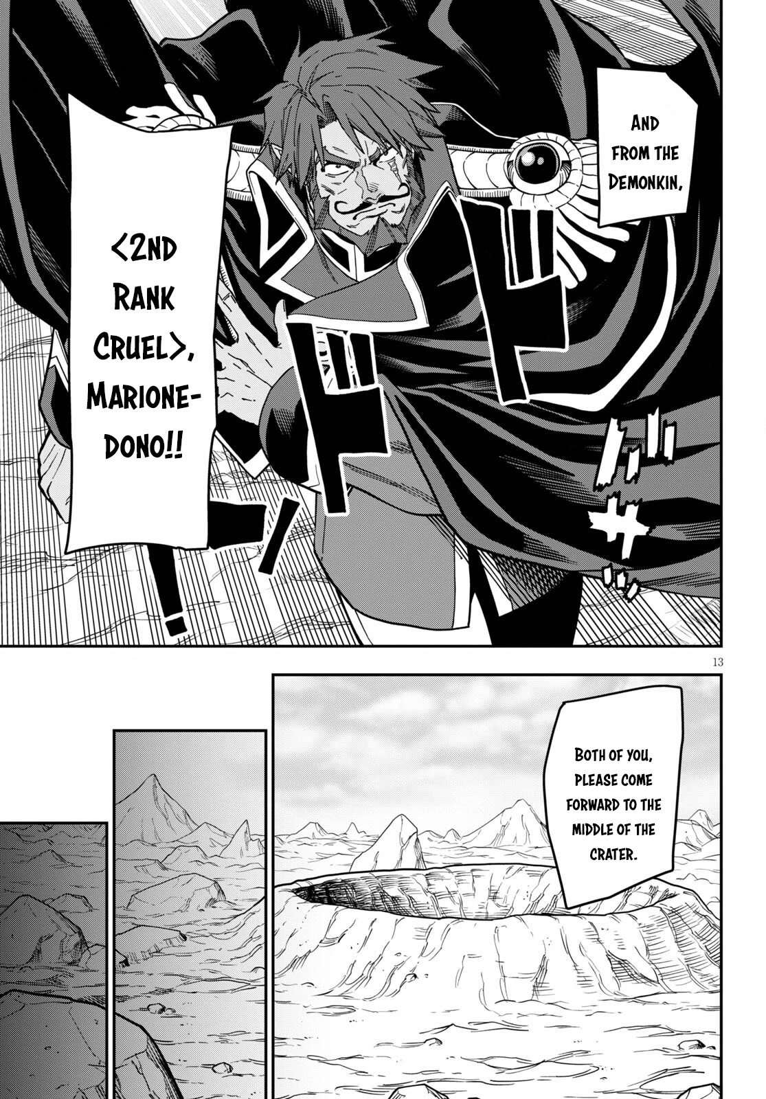 Konjiki no Moji Tsukai - Yuusha Yonin ni Makikomareta Unique Cheat Chapter 83 page 14 - Chapter 83