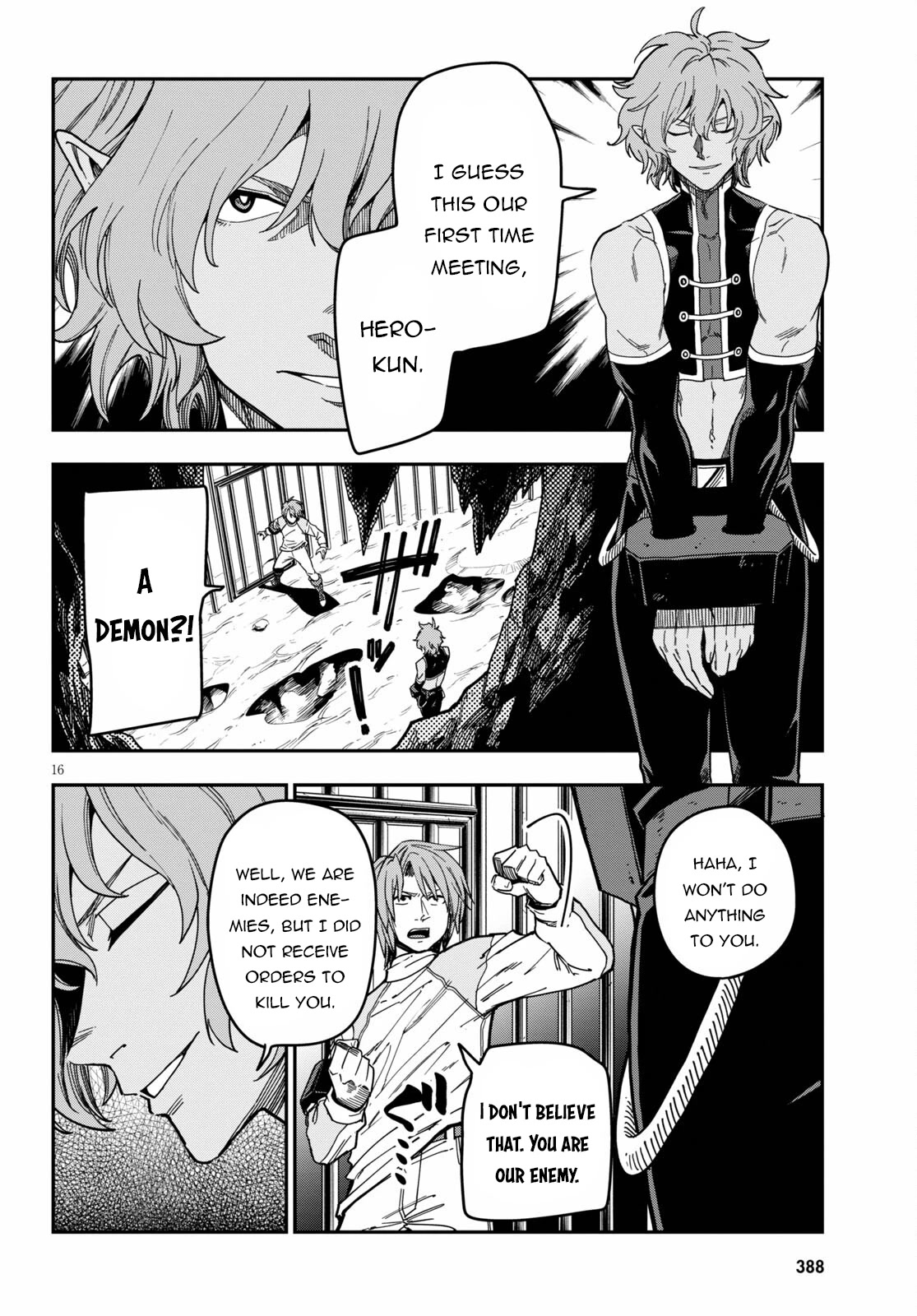 Konjiki no Moji Tsukai - Yuusha Yonin ni Makikomareta Unique Cheat Chapter 83 page 17 - Chapter 83