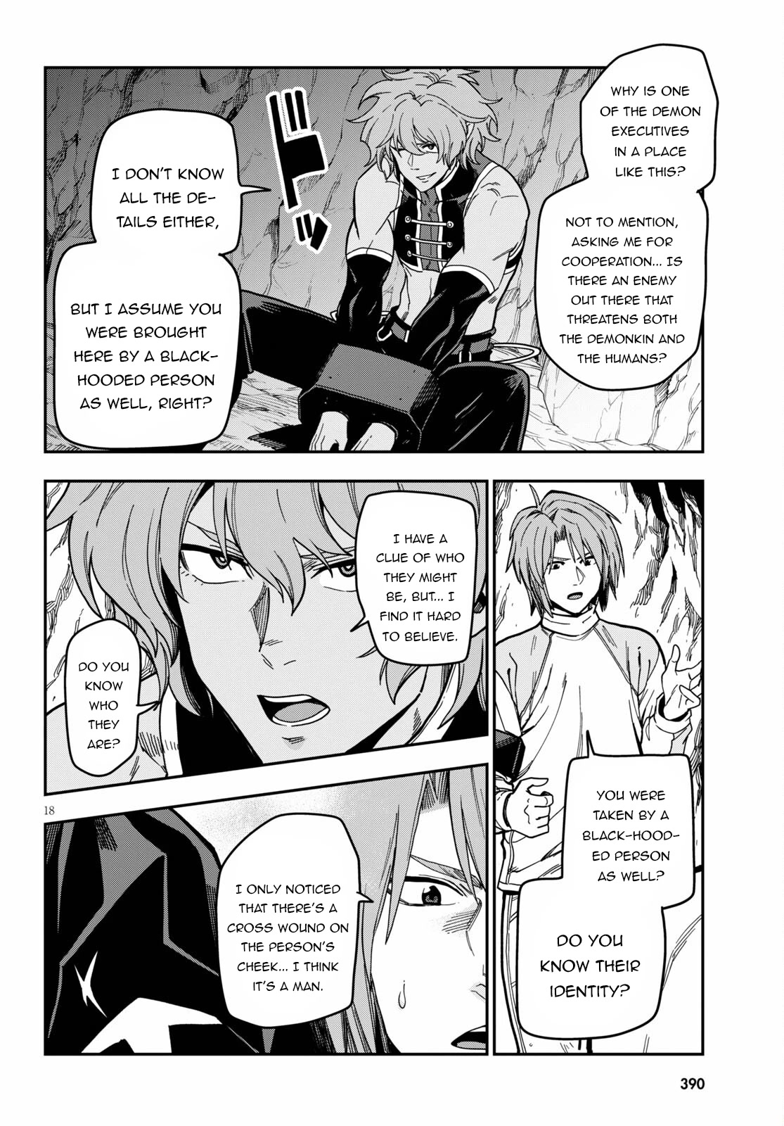 Konjiki no Moji Tsukai - Yuusha Yonin ni Makikomareta Unique Cheat Chapter 83 page 19 - Chapter 83