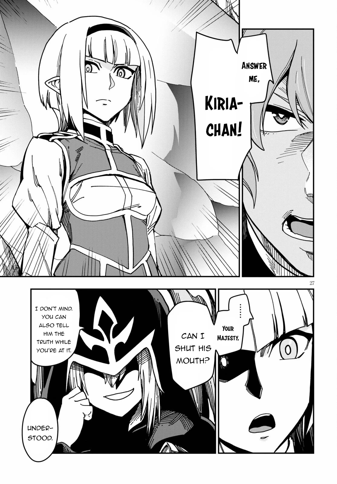 Konjiki no Moji Tsukai - Yuusha Yonin ni Makikomareta Unique Cheat Chapter 83 page 28 - Chapter 83