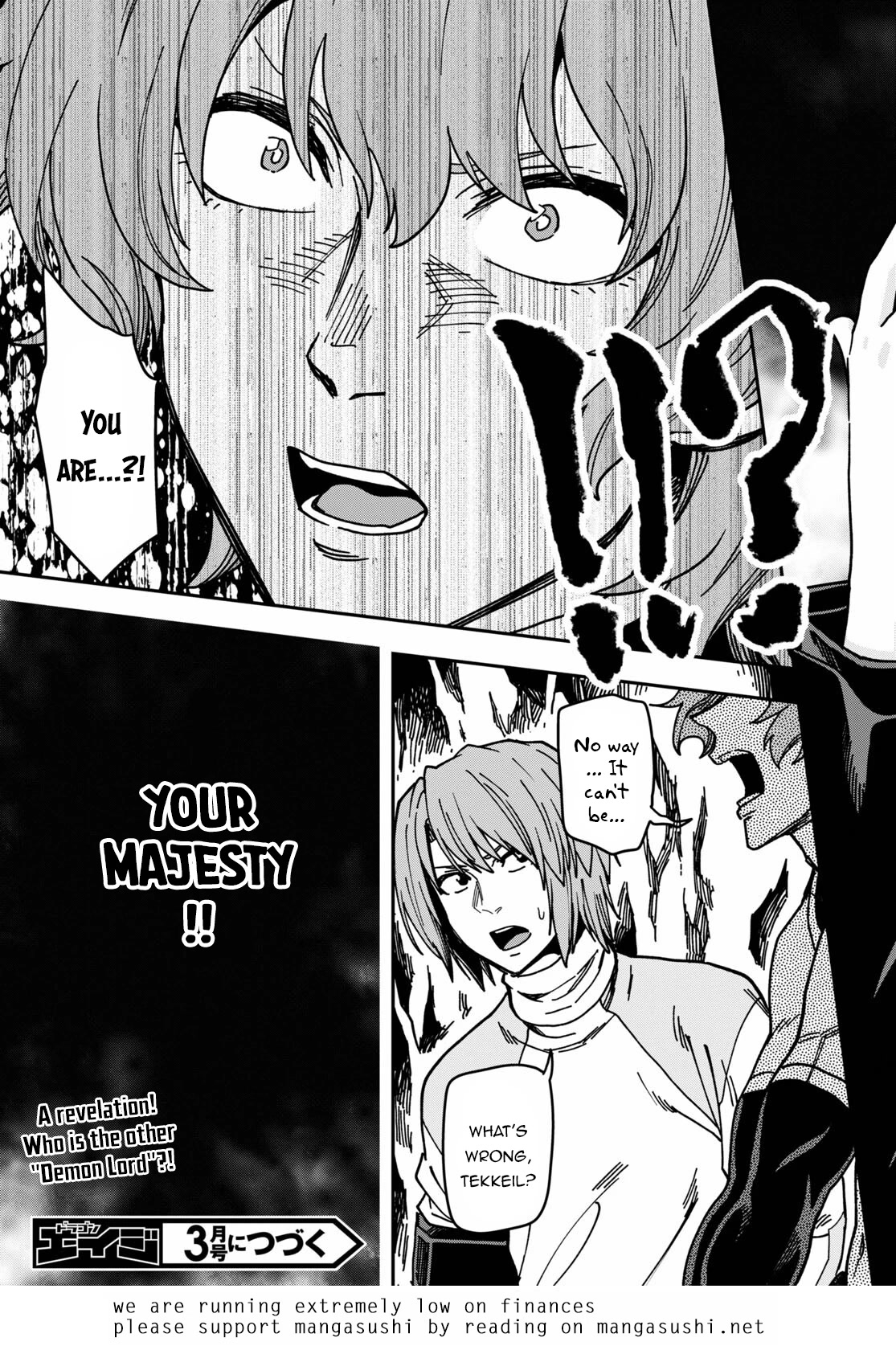 Konjiki no Moji Tsukai - Yuusha Yonin ni Makikomareta Unique Cheat Chapter 83 page 32 - Chapter 83