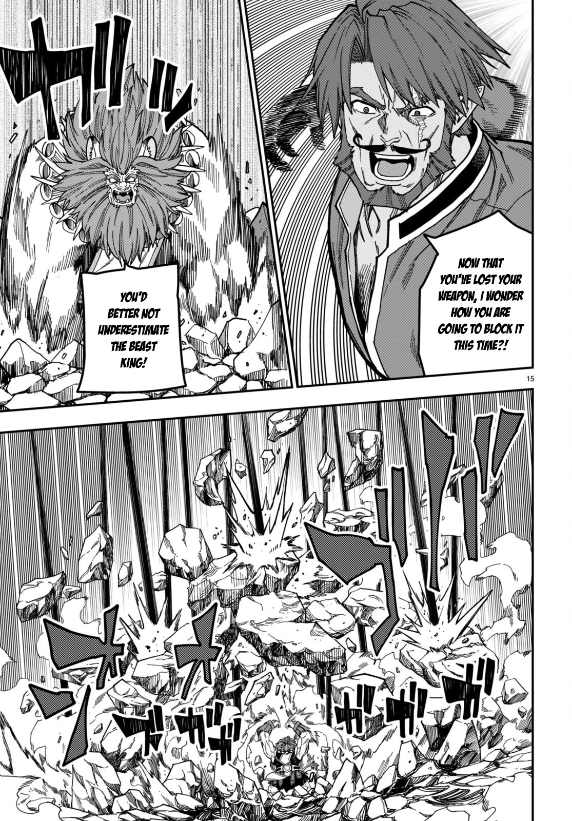 Konjiki no Moji Tsukai - Yuusha Yonin ni Makikomareta Unique Cheat Chapter 84 page 16 - Chapter 84: The Ultimate Duel (1)