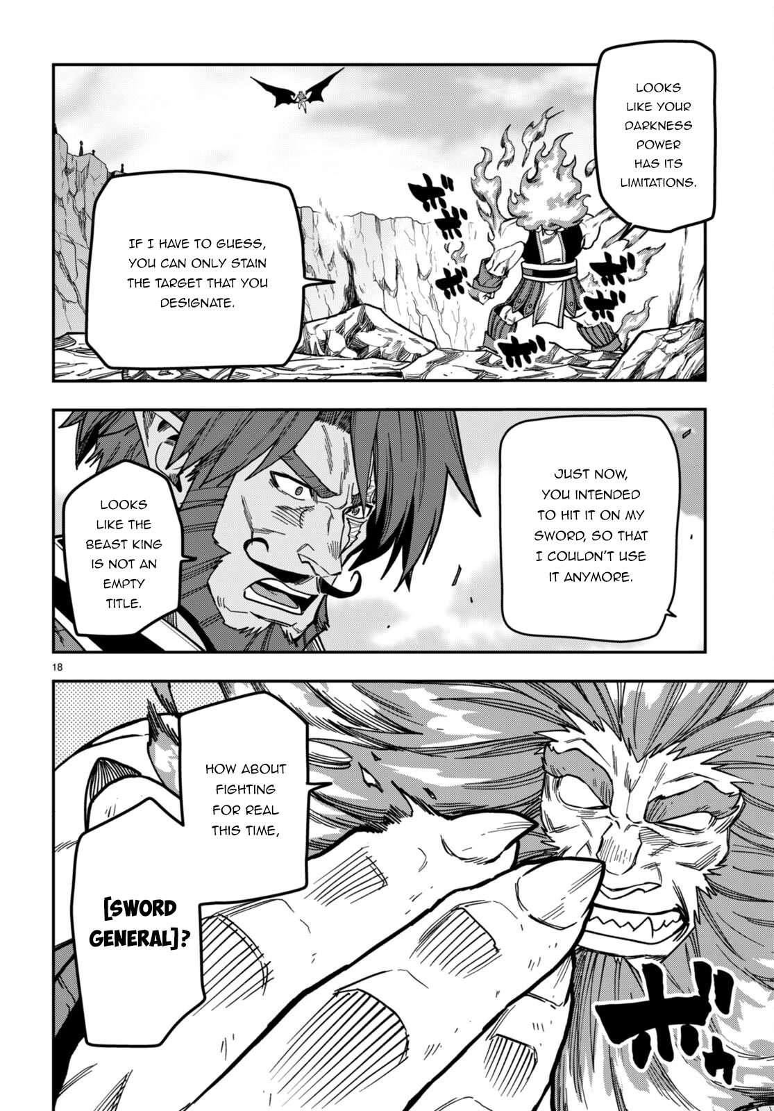 Konjiki no Moji Tsukai - Yuusha Yonin ni Makikomareta Unique Cheat Chapter 84 page 19 - Chapter 84: The Ultimate Duel (1)