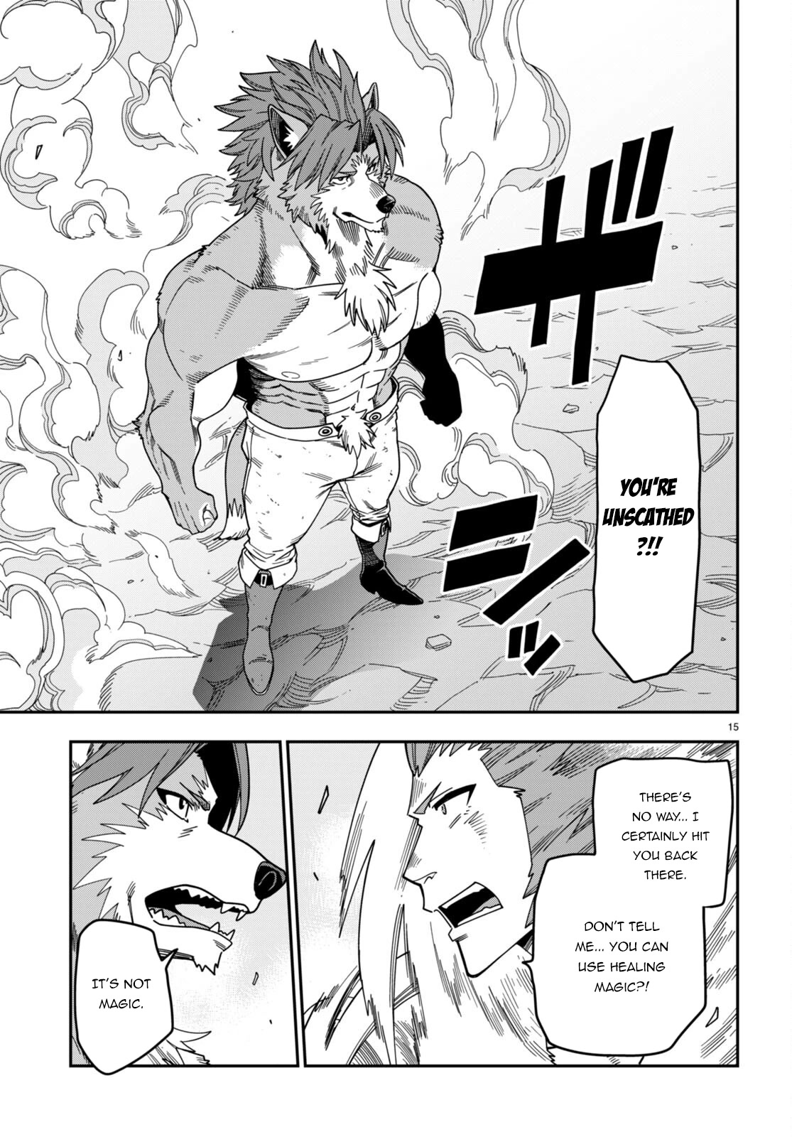 Konjiki no Moji Tsukai - Yuusha Yonin ni Makikomareta Unique Cheat Chapter 88 page 15 - Chapter 88: A Battle Between Two Camps (2)