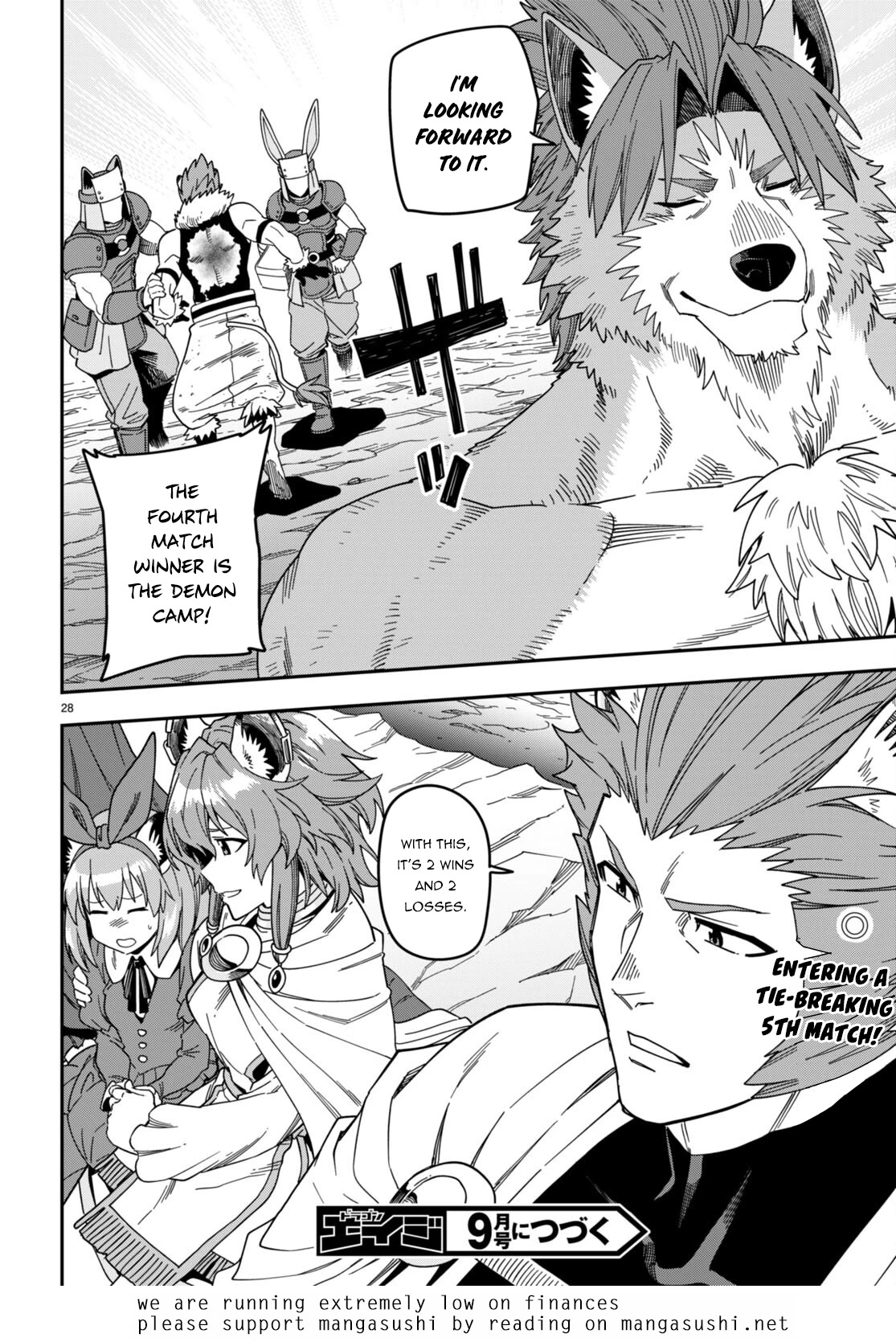 Konjiki no Moji Tsukai - Yuusha Yonin ni Makikomareta Unique Cheat Chapter 88 page 27 - Chapter 88: A Battle Between Two Camps (2)