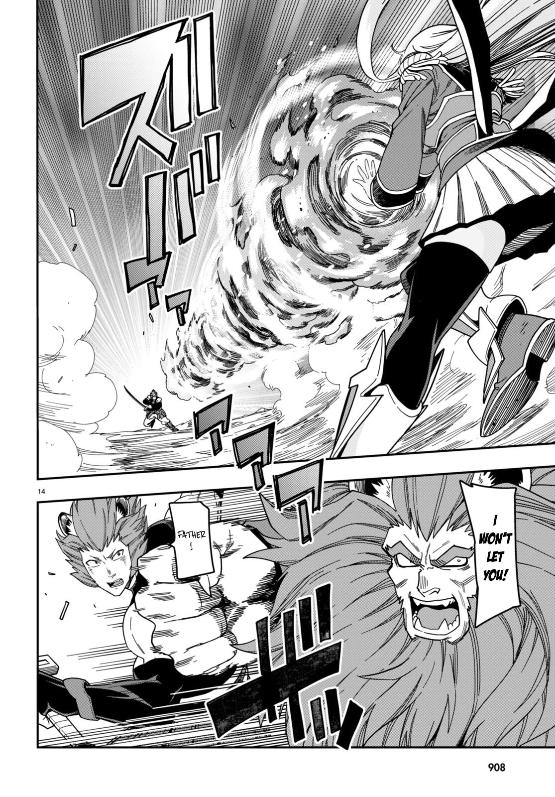 Konjiki no Moji Tsukai - Yuusha Yonin ni Makikomareta Unique Cheat Chapter 89 page 14 - Chapter 89: A Battle Between Two Camps (3)