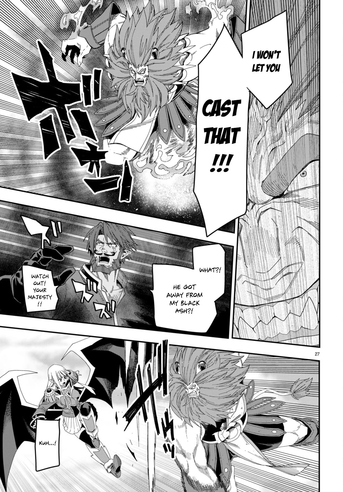 Konjiki no Moji Tsukai - Yuusha Yonin ni Makikomareta Unique Cheat Chapter 89 page 27 - Chapter 89: A Battle Between Two Camps (3)