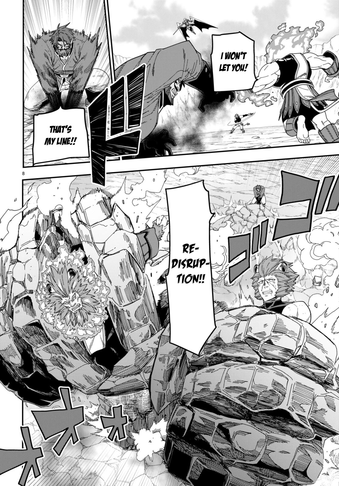 Konjiki no Moji Tsukai - Yuusha Yonin ni Makikomareta Unique Cheat Chapter 90 page 9 - Chapter 90: A Battle Between Two Camps (4)