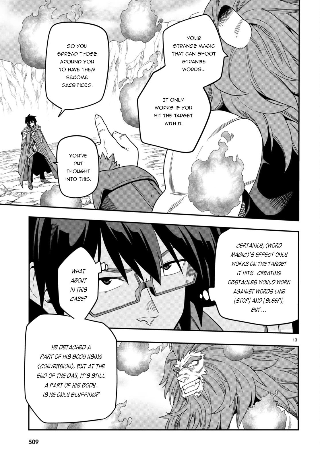 Konjiki no Moji Tsukai - Yuusha Yonin ni Makikomareta Unique Cheat Chapter 91 page 16 - Chapter 91: The Winner Raises His Fist to the Sky - Part (1)