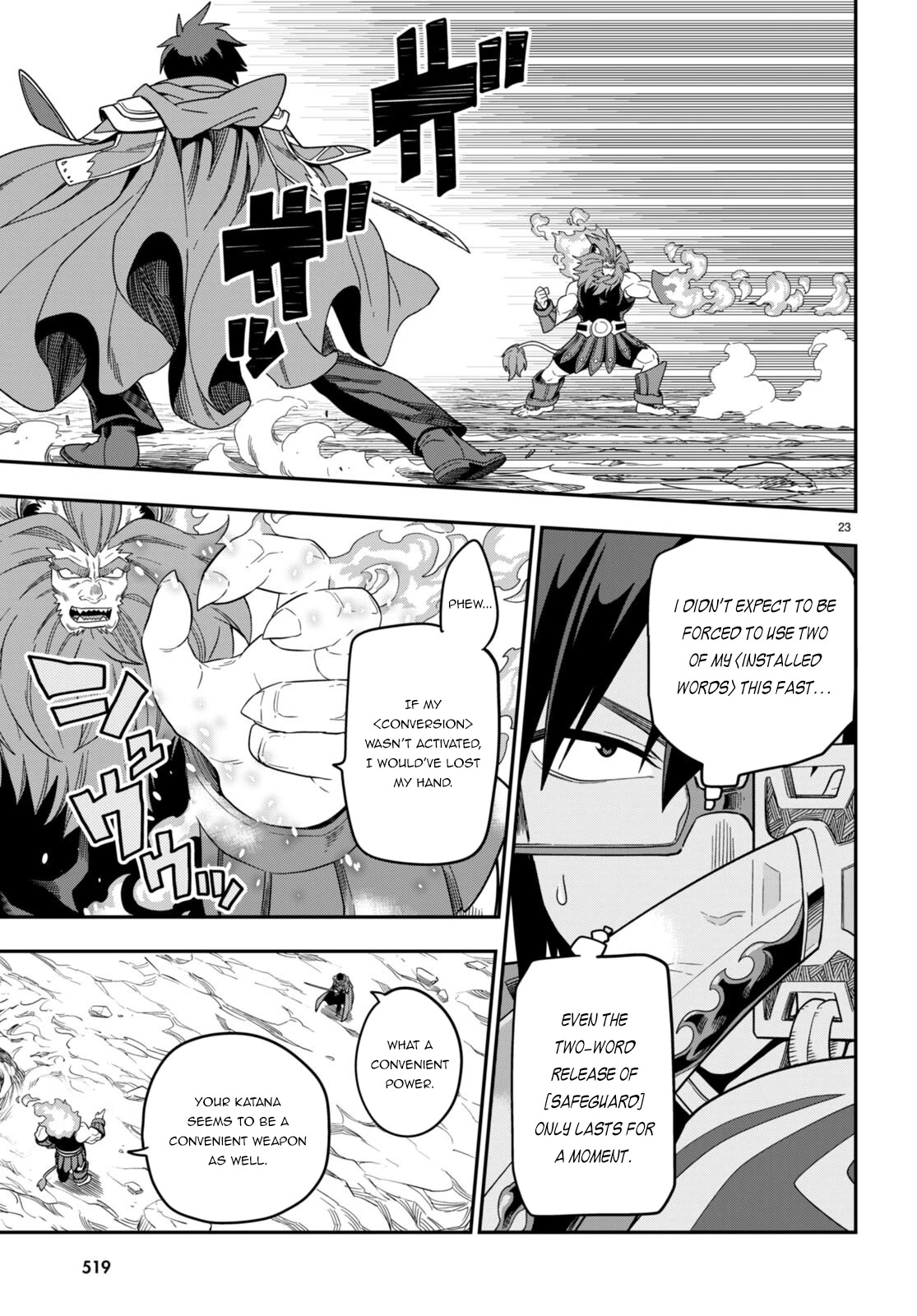 Konjiki no Moji Tsukai - Yuusha Yonin ni Makikomareta Unique Cheat Chapter 91 page 26 - Chapter 91: The Winner Raises His Fist to the Sky - Part (1)
