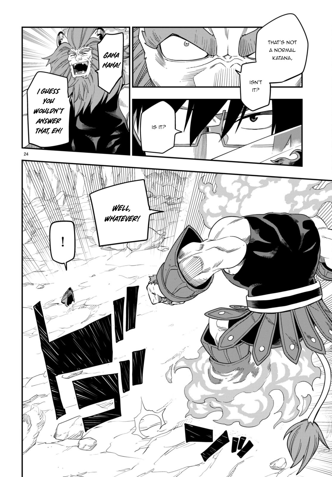 Konjiki no Moji Tsukai - Yuusha Yonin ni Makikomareta Unique Cheat Chapter 91 page 27 - Chapter 91: The Winner Raises His Fist to the Sky - Part (1)