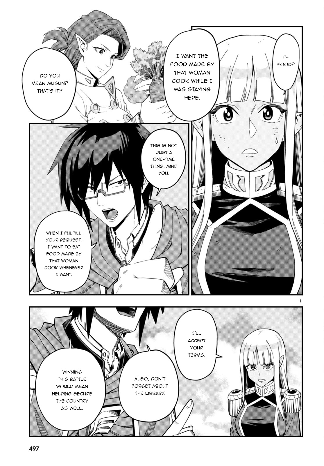 Konjiki no Moji Tsukai - Yuusha Yonin ni Makikomareta Unique Cheat Chapter 91 page 4 - Chapter 91: The Winner Raises His Fist to the Sky - Part (1)