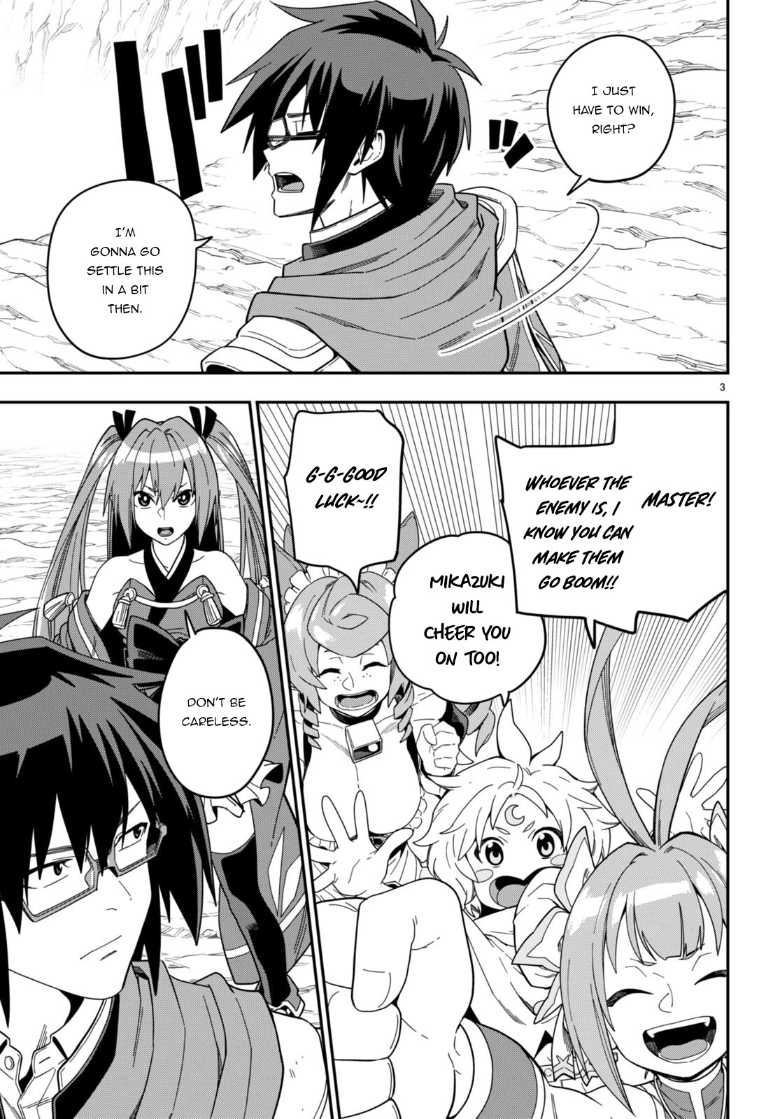 Konjiki no Moji Tsukai - Yuusha Yonin ni Makikomareta Unique Cheat Chapter 91 page 6 - Chapter 91: The Winner Raises His Fist to the Sky - Part (1)