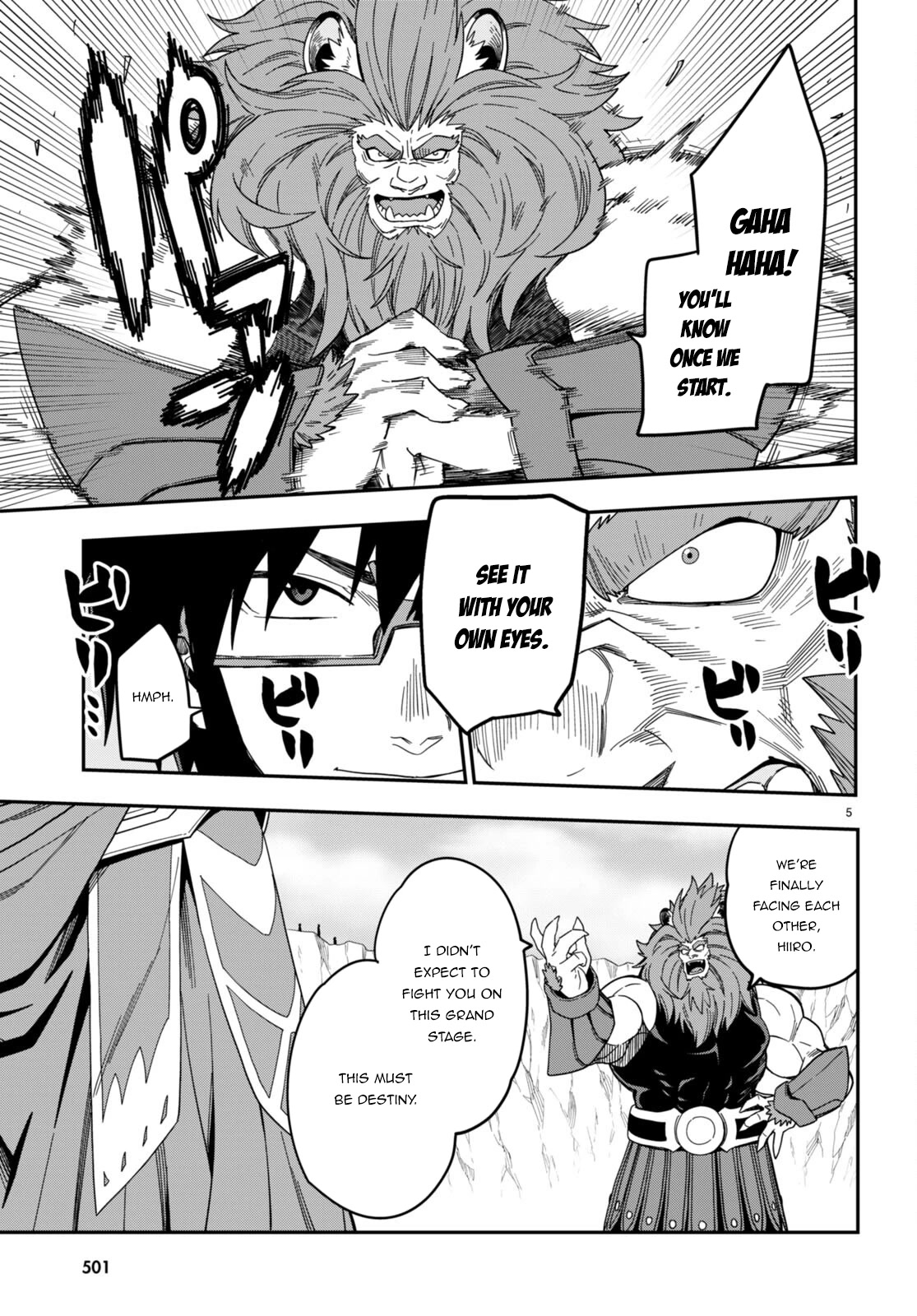 Konjiki no Moji Tsukai - Yuusha Yonin ni Makikomareta Unique Cheat Chapter 91 page 8 - Chapter 91: The Winner Raises His Fist to the Sky - Part (1)